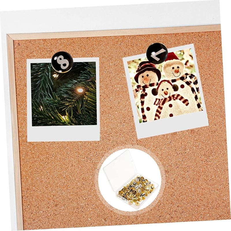 104 Pcs Decorative Number Push Pins Set For Bulletin Board Office Home Use Safe Material - Image 4